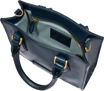 Сумка женская The Bridge Ida 04100501/ YH темно-синяя натур.кожа