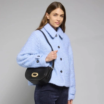 Сумка женская The Bridge Ilaria 04561501/30 черная натур.кожа