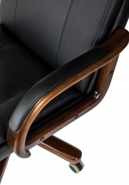 Кресло руководителя Бюрократ  T-9933Walnut