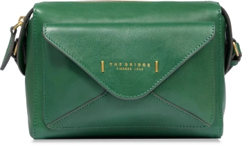 Сумка кросс-боди женская The Bridge Frida 04290401/YG зеленая натур.кожа