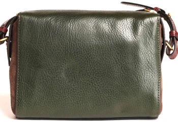 Сумка кросс-боди женская The Bridge Frida Wow 0429040P/YW сливовая/зеленая натур.кожа/замша