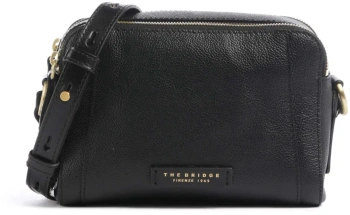 Сумка кросс-боди женская The Bridge Ines 045505EN/30 черная натур.кожа