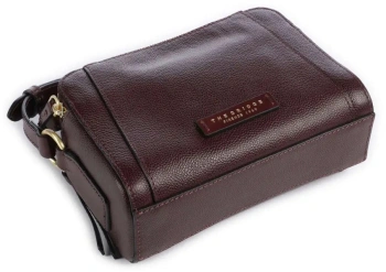 Сумка кросс-боди женская The Bridge Ines 045505EN/YF бордовая натур.кожа