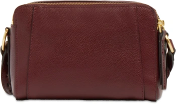 Сумка кросс-боди женская The Bridge Ines 045505EN/YF бордовая натур.кожа