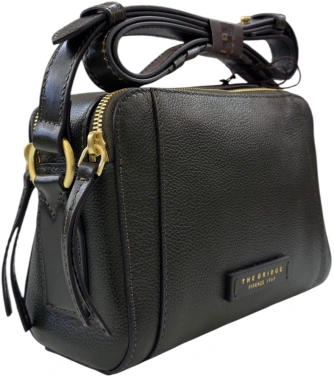 Сумка кросс-боди женская The Bridge Ines 045505EN/I2 темно-зеленая натур.кожа