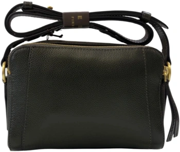 Сумка кросс-боди женская The Bridge Ines 045505EN/I2 темно-зеленая натур.кожа