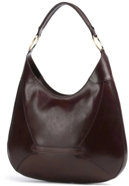 Сумка хобо The Bridge Isabella 04502501/YF бордовая натур.кожа