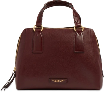 Сумка женская The Bridge Ines 045535EN/YF бордовая натур.кожа