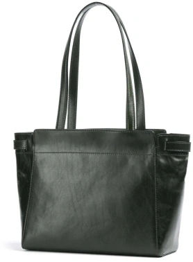 Сумка тоут женская The Bridge Isotta 04642501/I2 темно-зеленая натур.кожа