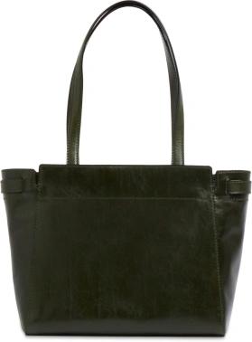 Сумка тоут женская The Bridge Isotta 04642501/I2 темно-зеленая натур.кожа
