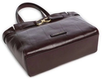 Сумка тоут женская The Bridge Isotta 04642501/YF бордовая натур.кожа