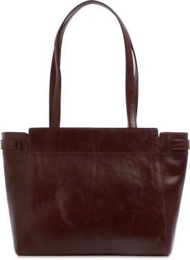 Сумка тоут женская The Bridge Isotta 04642501/YF бордовая натур.кожа