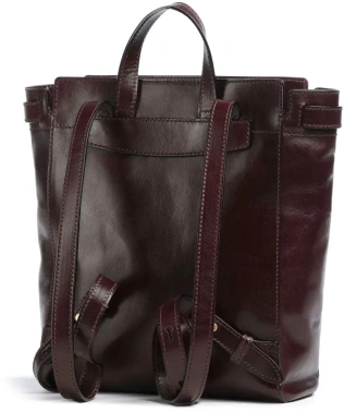 Рюкзак женский The Bridge Isotta 04644501/YF темно-коричневый кожа