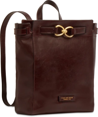 Рюкзак женский The Bridge Isotta 04644501/YF темно-коричневый кожа