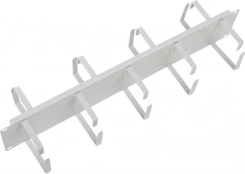 Кабельный органайзер горизонтальный ЦМО ГКО-2-9 двухсторонний кольца 2U шир.:19