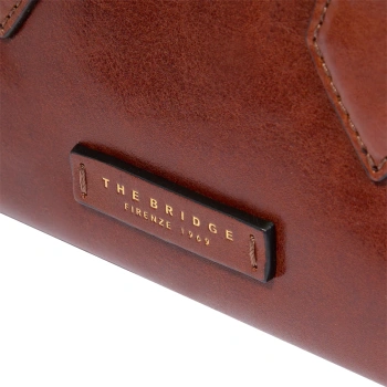 Сумка женская The Bridge Ida 04101501/14 коричневая натур.кожа