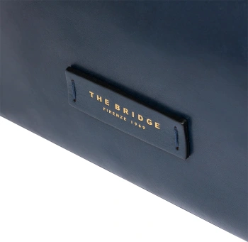 Сумка женская The Bridge Ida 04101501/YH темно-синяя натур.кожа