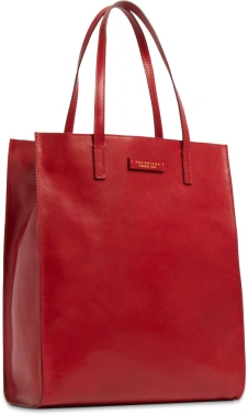 Сумка шоппер The Bridge Mirra 04130401/2E малиновая натур.кожа