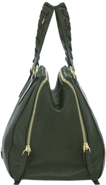 Сумка женская The Bridge Ines 045535EN/I2 темно-зеленая натур.кожа
