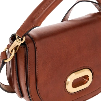 Сумка женская The Bridge Ilaria 04561501/14 коричневая натур.кожа