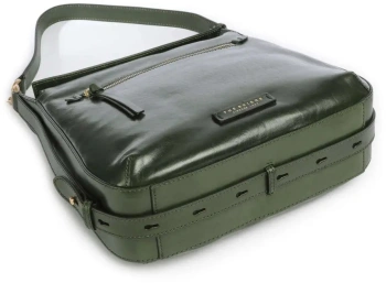 Сумка The Bridge Ingrid 04572501/I2 темно-зеленая натур.кожа