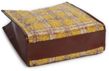 Сумка шоппер The Bridge Mirra 041304FY/YS желтая/коричневая текстиль/натур.кожа