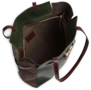 Сумка женская The Bridge Isotta Wow 0464350P/YW сливовая натур.кожа