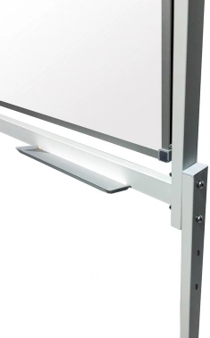 Доска магнитно-маркерная Silwerhof Daily белый 100x120см алюминиевая рама на роликах вращающаяся