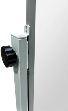 Доска магнитно-маркерная Silwerhof Daily белый 100x120см алюминиевая рама на роликах вращающаяся