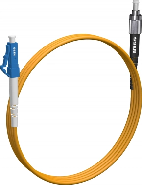 Патч-корд NTSS NTSS-SPC-9-LC/U-FC/U-3.0-2 1x9/125 OS1/OS2 LC дуплекс UPC-FC дуплекс UPC 2м LSZH желтый