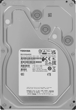 Жесткий диск Toshiba SAS 3.0 4TB  MG10SDA400E