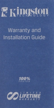 Память DDR5 8GB 6400MHz Kingston  KVR64V52BS6-8