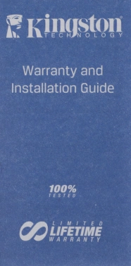 Память DDR5 16GB 6400MHz Kingston  KVR64V52BS8-16