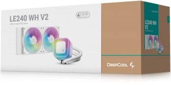 Система водяного охлаждения Deepcool LE240 WH V2