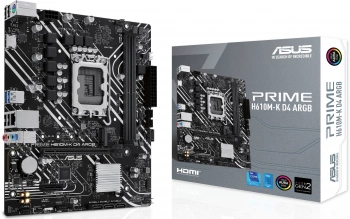 Материнская плата Asus PRIME H610M-K D4 ARGB