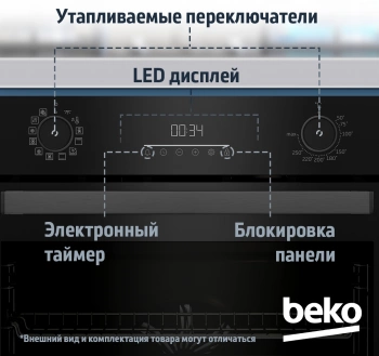 Духовой шкаф Электрический Beko BBIM16300SG