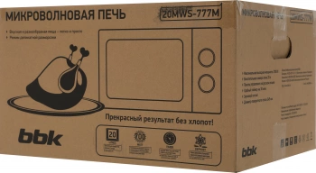 Микроволновая Печь BBK 20MWS-777M/W (W)