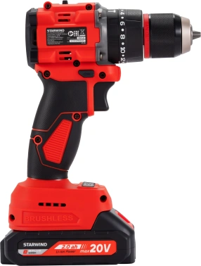 Дрель-шуруповерт Starwind CDB20-2.0/2hs1