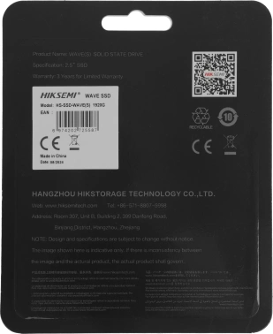 Накопитель SSD Hikvision SATA-III 1.92TB HS-SSD-WAVE(S) 1920G