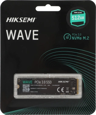 Накопитель SSD Hikvision PCIe 3.0 x4 512GB HS-SSD-WAVE(P) 512G