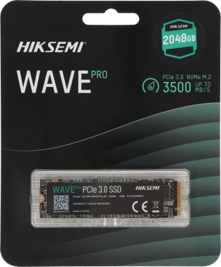Накопитель SSD Hikvision PCIe 3.0 x4 2TB HS-SSD-WAVE PRO(P) 2048G