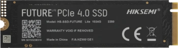 Накопитель SSD Hikvision PCIe 4.0 x4 1TB HS-SSD-FUTURE LITE 1024G