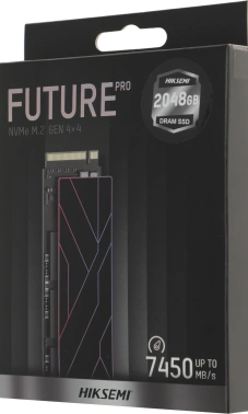Накопитель SSD Hikvision PCIe 4.0 x4 2TB HS-SSD-FUTURE PRO 2048G