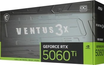 Видеокарта MSI PCI-E 5.0  RTX 5060 TI 8G VENTUS 3X OC