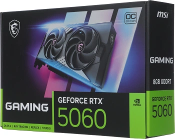 Видеокарта MSI PCI-E 5.0  RTX 5060 8G GAMING OC