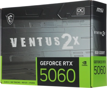 Видеокарта MSI PCI-E 5.0  RTX 5060 8G VENTUS 2X OC