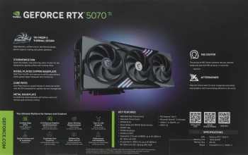 Видеокарта MSI PCI-E 5.0  RTX 5070 TI 16G GAMING TRIO OC