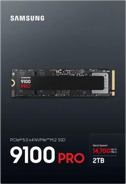 Накопитель SSD Samsung PCIe 5.0 x4 2TB MZ-VAP2T0BW 9100 Pro