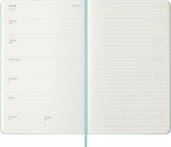 Еженедельник Moleskine CLASSIC WKNT