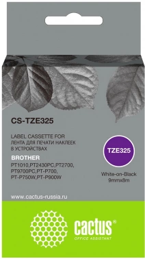 Картридж ленточный Cactus CS-TZE325
